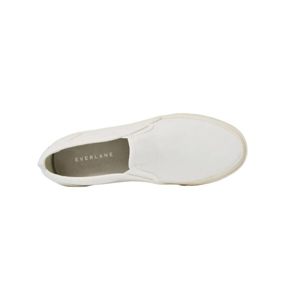 Everlane The Forever Slip On Sneakers White M 12.5 14 New Womens Athletic Shoe main image 13